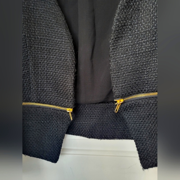 Lady Dutch tweed black Blazer - Picture 3 of 6